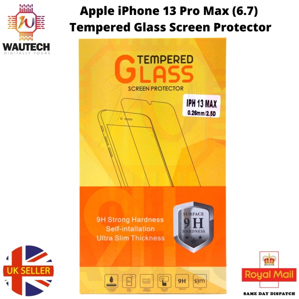 Apple iPhone 13 Pro Max (6.7) Tempered Glass Screen Protector1