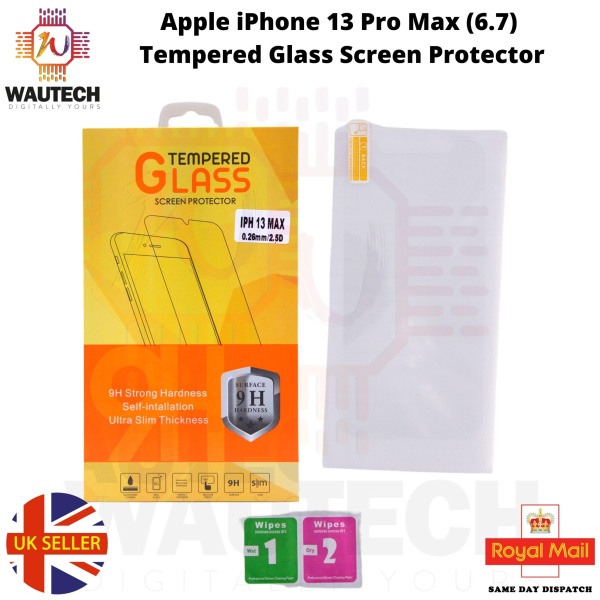 Apple iPhone 13 Pro Max (6.7) Tempered Glass Screen Protector3