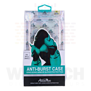 kingkong-iphone12-max-6.7-anti-burst-case-clear-wautech-peterborough-front