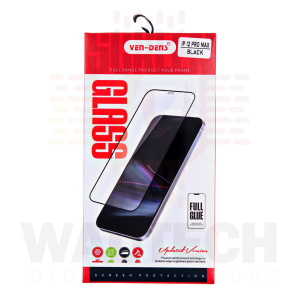 ven-dens-apple iphone-12-pro-max-tempered-glass-full-glue-black-wautech-peterborough-front