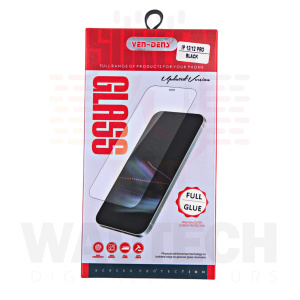 ven-dens-apple iphone-12-pro-tempered-glass-full-glue--black-wautech-peterborough-front