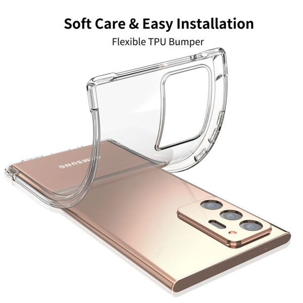 Samsung Galaxy Note 20 Ultra TPU Case Clear2