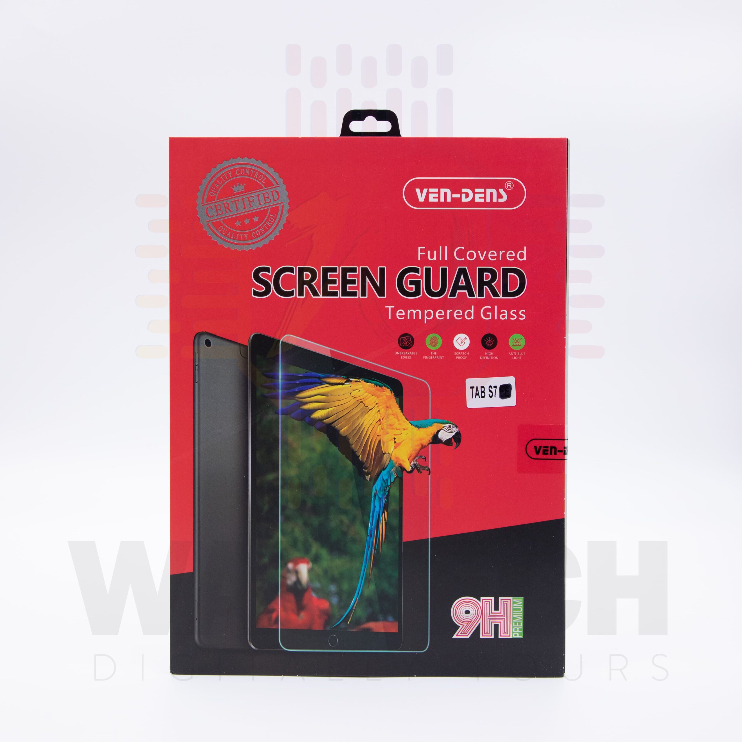 VEN-DENS Samsung Galaxy Tab S7 Full Covered Tempered Glass Screen Protector1 - Wautech Peterborough