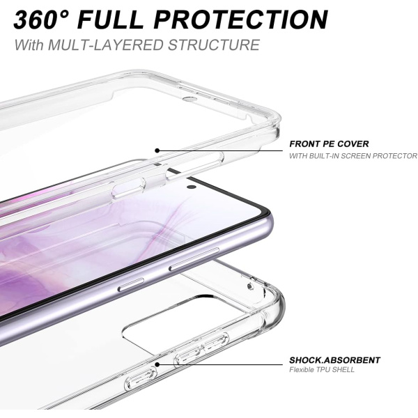 Samsung Galaxy A52 A52s 5g TPU Case Clear2