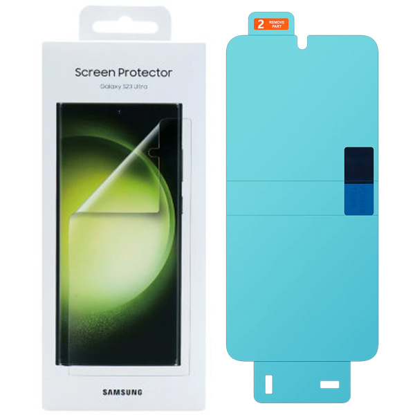 Samsung Galaxy S23 Official Screen Protectors - 2 pack (EF-US911CTEGWW) - Transparent4