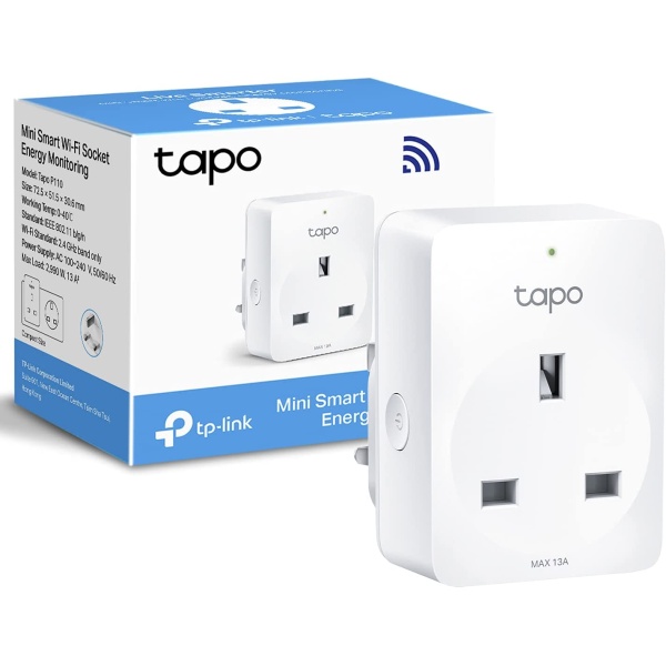 TP-Link Tapo Smart Plug with Energy Monitoring White1