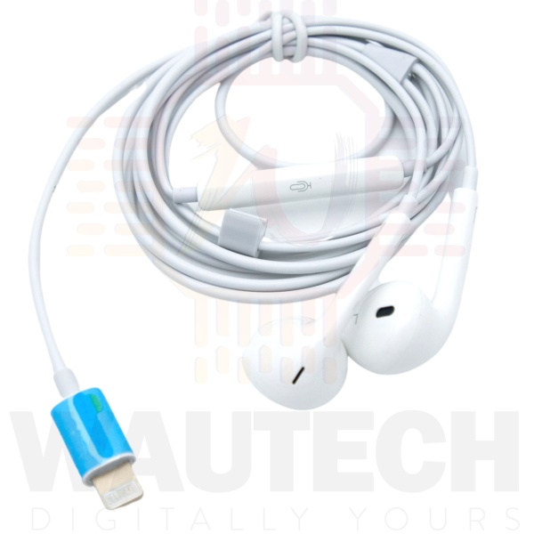 Ven-Dens Apple iPhone Lightening Pop-Up Earphones (VD-EAR002) - White10 - Wautech