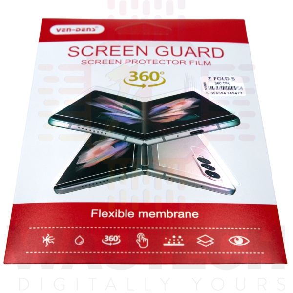 Ven-Dens Samsung Galaxy Z Fold 5 360 TPU Screen Protector - Clear4 - Wautech