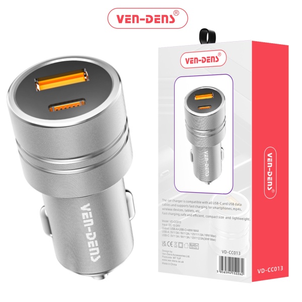 Ven-Dens 2 Port 48w Powerful Car Charger Adapter3