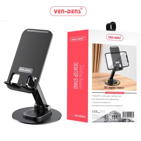 Ven-Dens 360 Foldable Rotating Desktop Stand4 (VD-HD021)