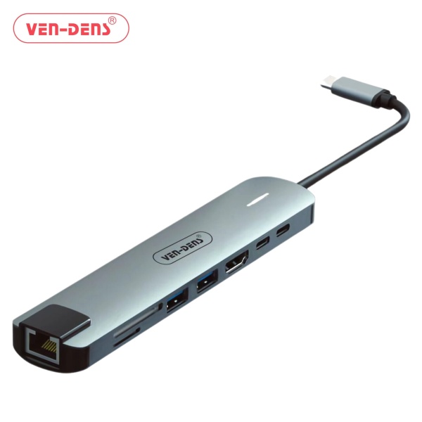 Ven-Dens 8in1 Multifunction Adapter6 (VD-ADP-020)