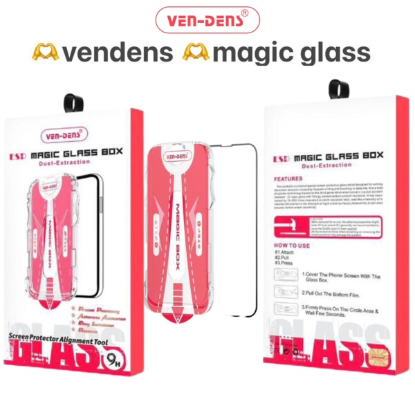 Ven-Dens Samsung Galaxy S23+ Magic Glass Protector11