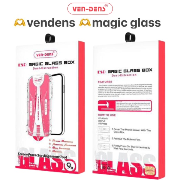 Ven-Dens Samsung Galaxy S23+ Magic Glass Protector3