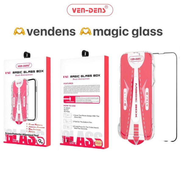 Ven-Dens Samsung Galaxy S23+ Magic Glass Protector4