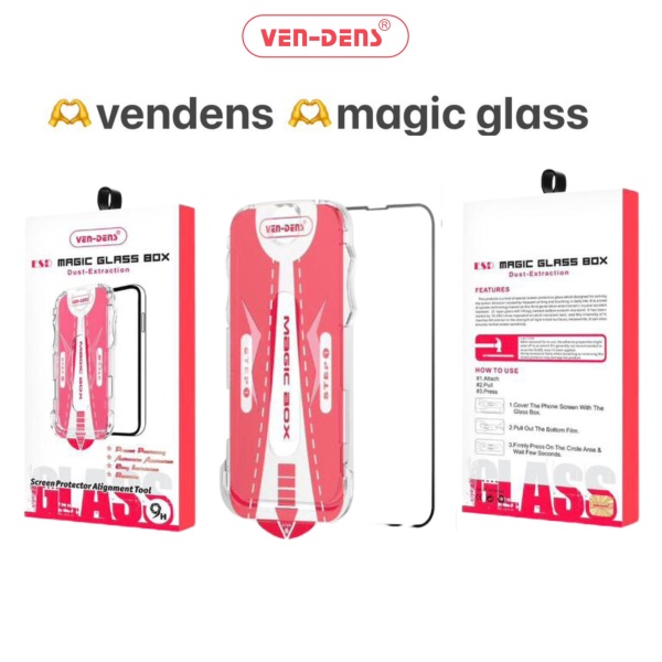 Ven-Dens Samsung Galaxy S23+ Magic Glass Protector5