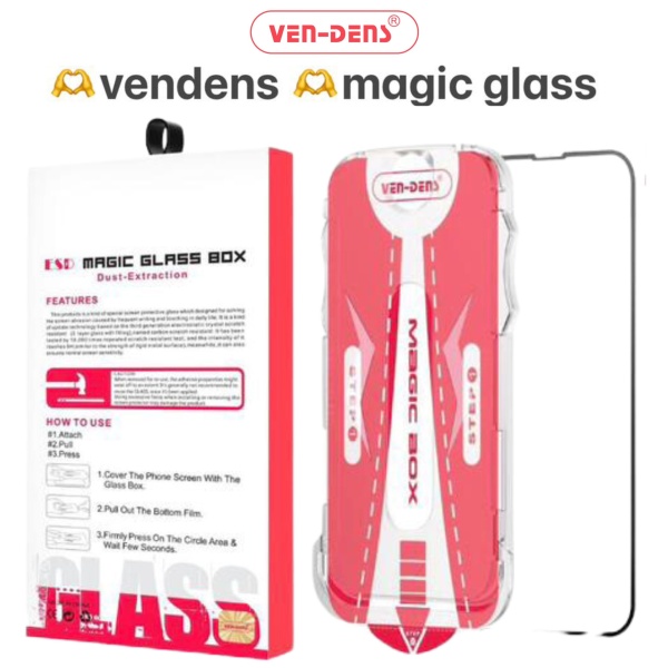 Ven-Dens Samsung Galaxy S23+ Magic Glass Protector8