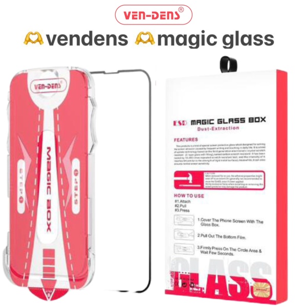 Ven-Dens Samsung Galaxy S23+ Magic Glass Protector9