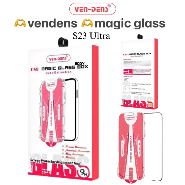 Ven-Dens Samsung Galaxy S23 Ultra Magic Glass Protector13i