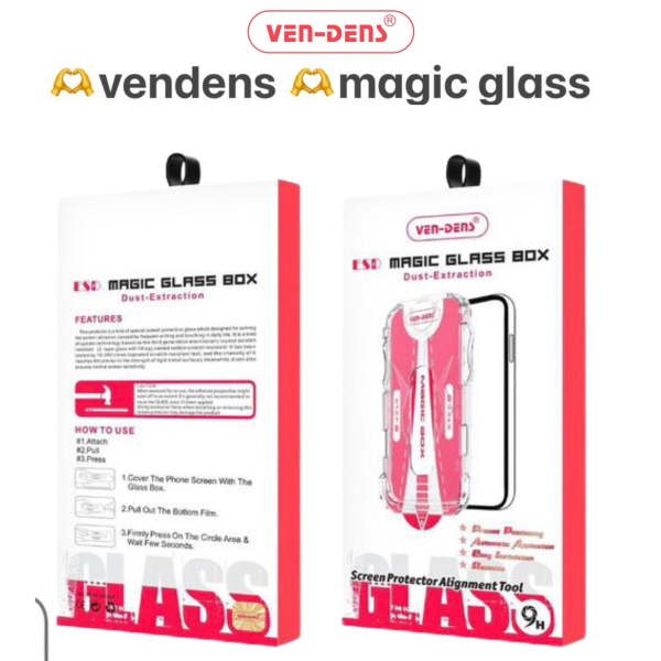 Ven-Dens Samsung Galaxy S24+ Magic Glass Protector2