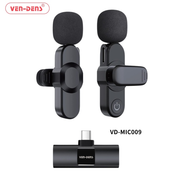 Ven-Dens Wireless Dual Microphone Type C Plug9 (VD-MIC009)