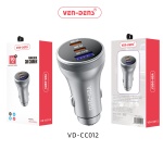 Ven-Dens 3 Port 90w Powerful Car Charger Adapter10 (VD-CC012)