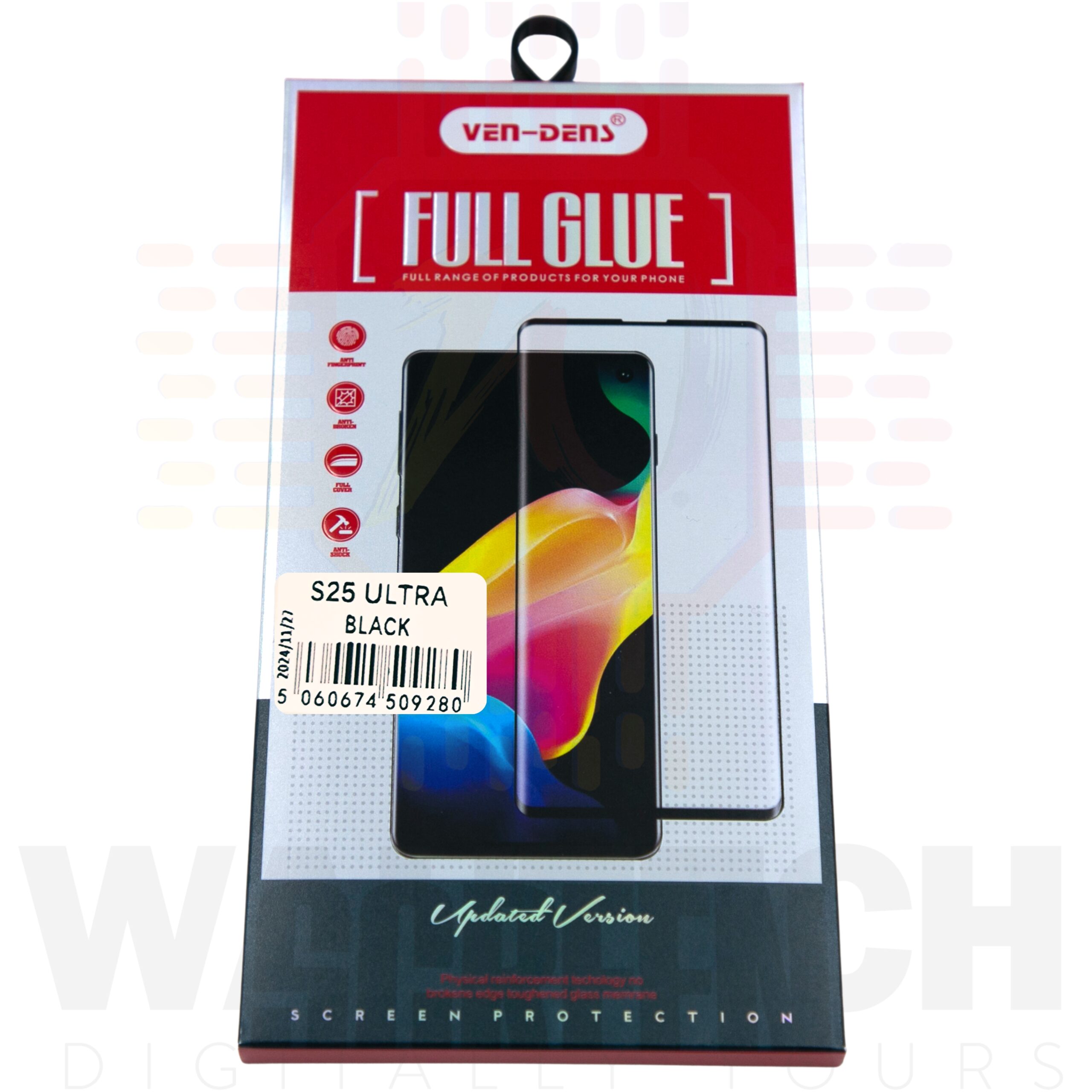 Ven Dens Samsung Galaxy S25 Ultra Full Glue Tempered Glass1